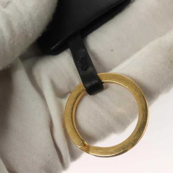 PRADA Hand Bag Nylon 2way Black Gold 1BB797 Auth am8598 - Picture 4 of 15